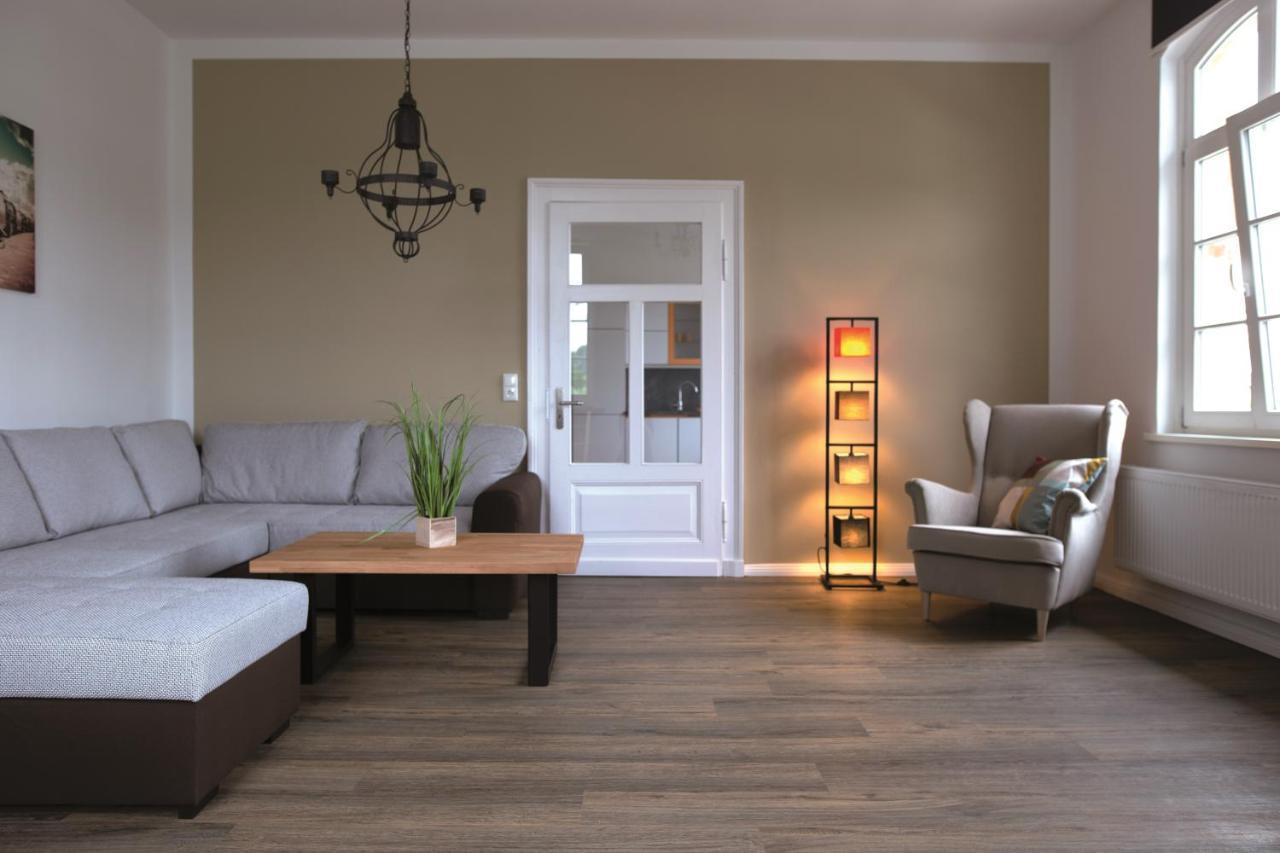 Ferienwohnung Im Bahnhof Luegde 외부 사진